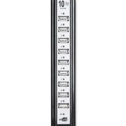 Manhattan 10-port USB 2.0 extern ohne Netzteil schwarz