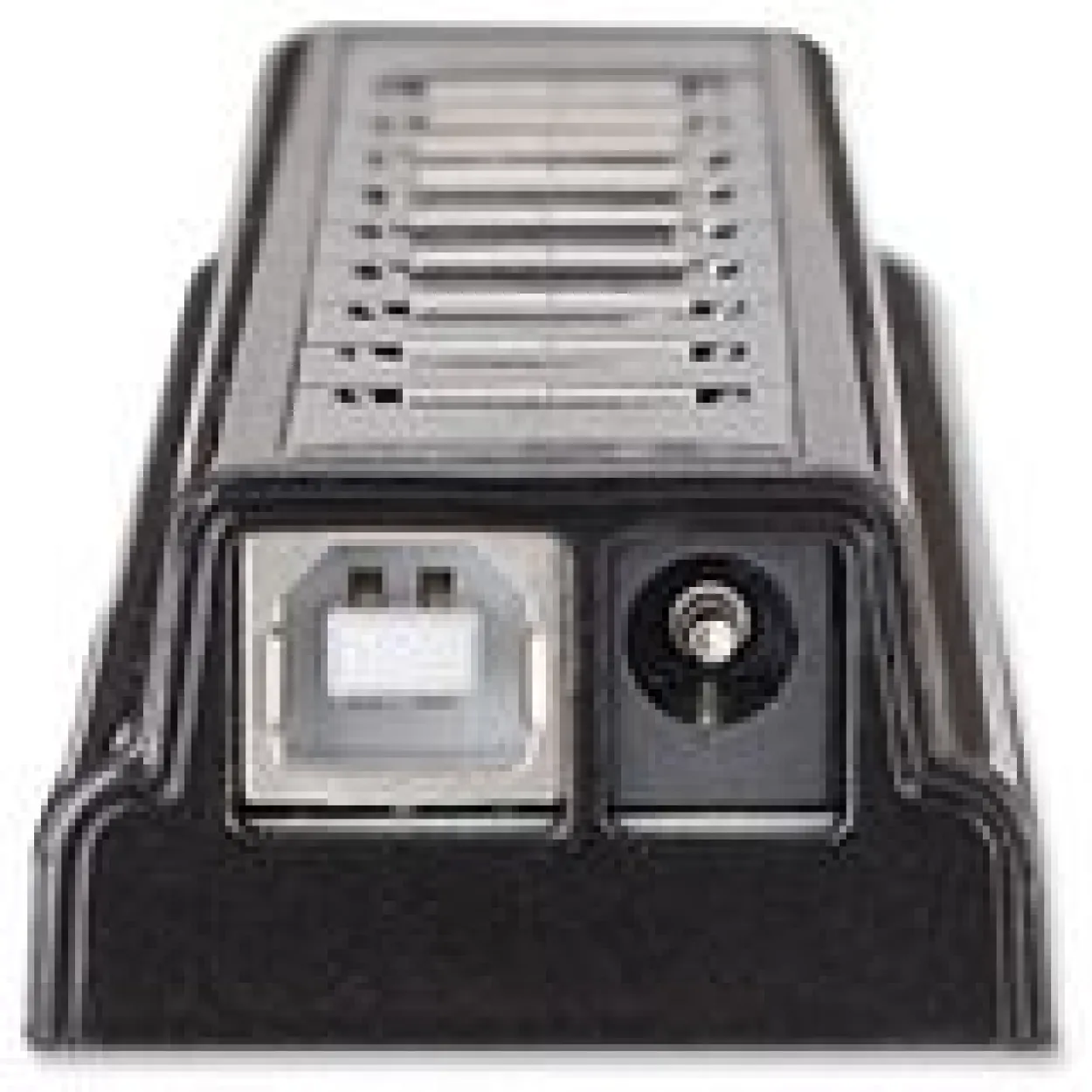 Manhattan 10-port USB 2.0 extern ohne Netzteil schwarz