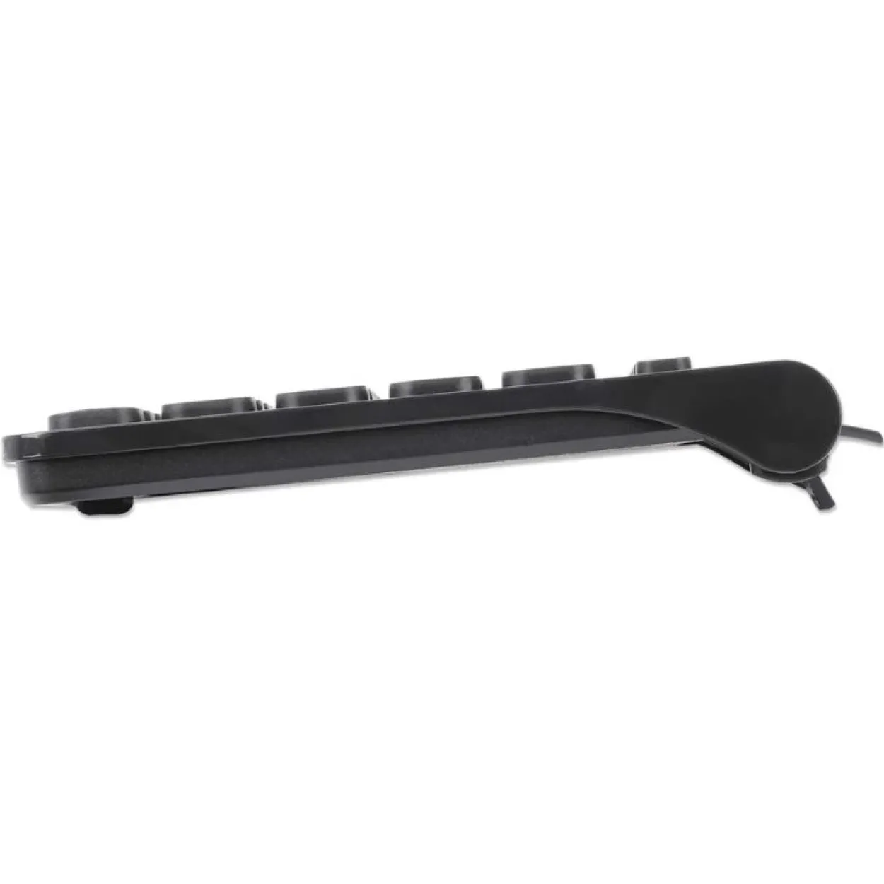 Manhattan Slim USB Mini-Tastatur 1.5m Kabel schwarz