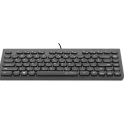 Manhattan Slim USB Mini-Tastatur 1.5m Kabel schwarz