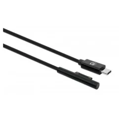 Manhattan Surface Connect auf USB-C Ladekabel 1,8m PD-Fähig