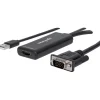 Manhattan VGA und USB auf HDMI-Konverter weiß
