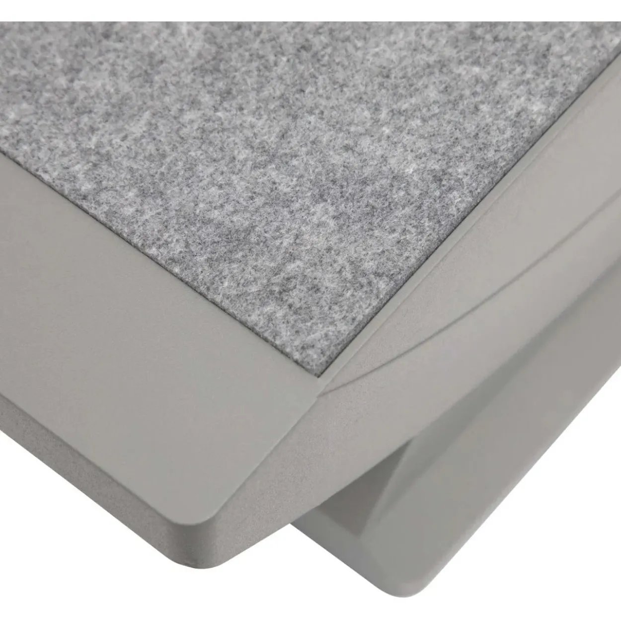 Maul ergonomische Füßstütze Pro beheizt 45x39cm grau