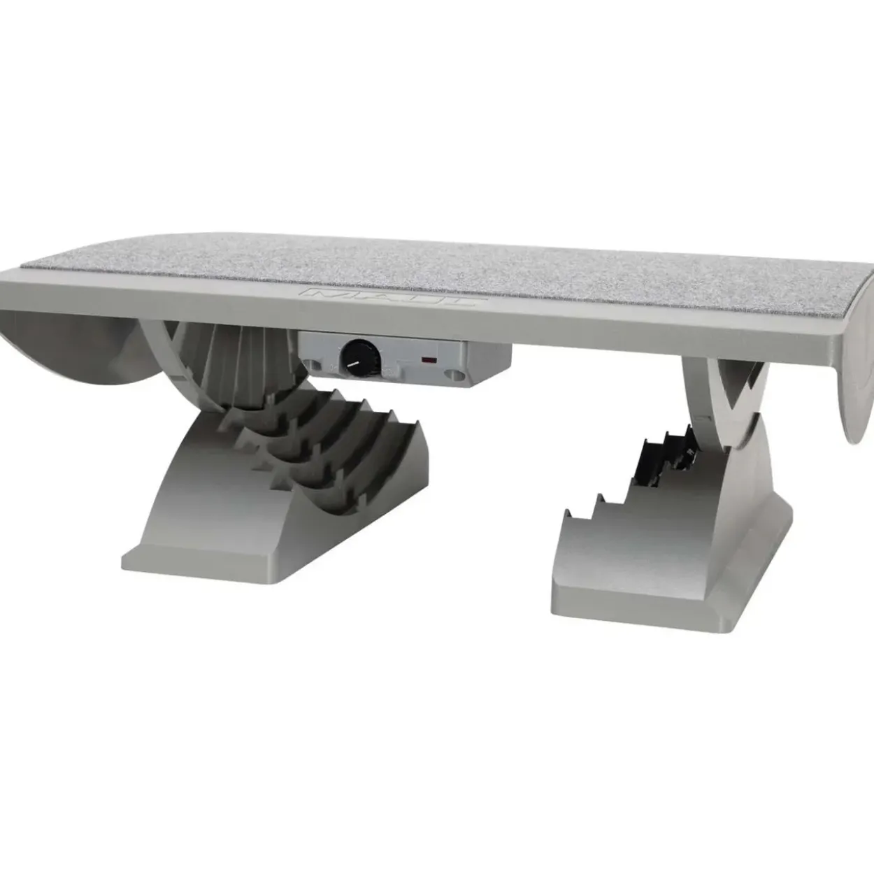 Maul ergonomische Füßstütze Pro beheizt 45x39cm grau