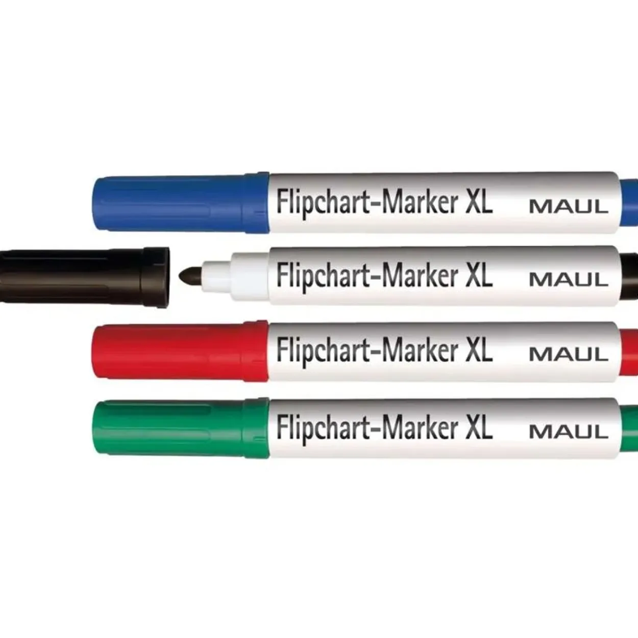 Maul Flipchartmarker Rundspitze 2,0-2,5mm 4er Set