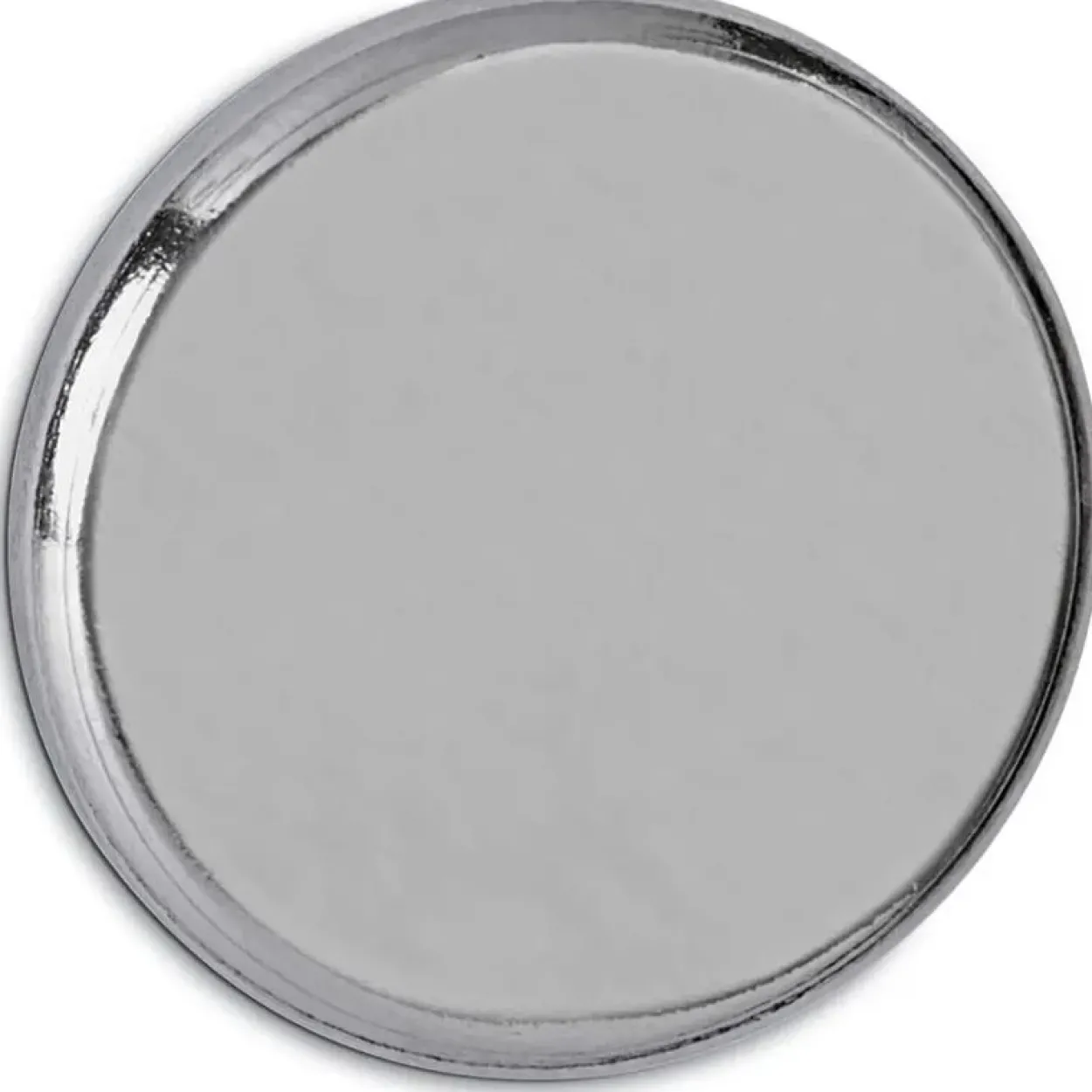 MAUL Magnet silber, Metall Ø 2,5 x 0,9 cm, 1 St.
