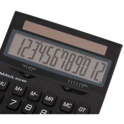 Maul Taschenrechner ECO 850, 12 Stellen schwarz