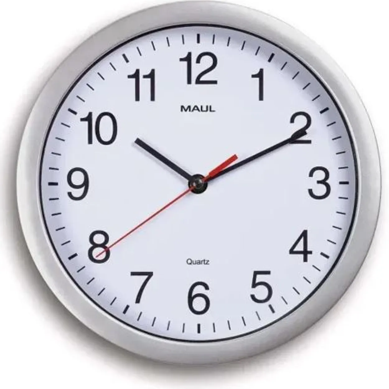 Maul Wanduhr MAULrun 25 inkl. Batterien