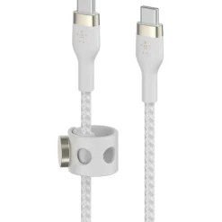 1.00m Belkin PRO Flex USB-C/USB-C Kabel, bis 60W,weiss