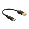 0.15m Delock USB Ladekabel Typ-A zu USB Type-CÖ