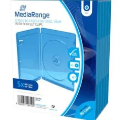 MediaRange Bluray Case 5pcs Single