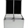 MediaRange CD DJ-Case für 300 CD/DVDs silber