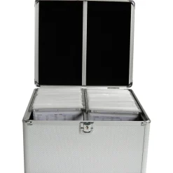 MediaRange CD DJ-Case für 300 CD/DVDs silber