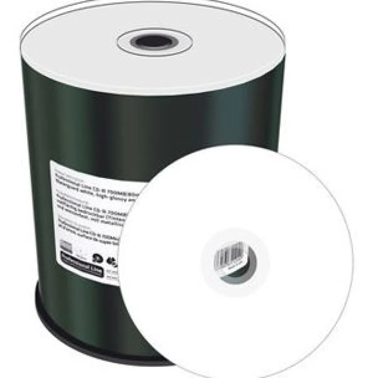 MediaRange CD-R 700MB 100pcs Waterguard weiß wasserfest