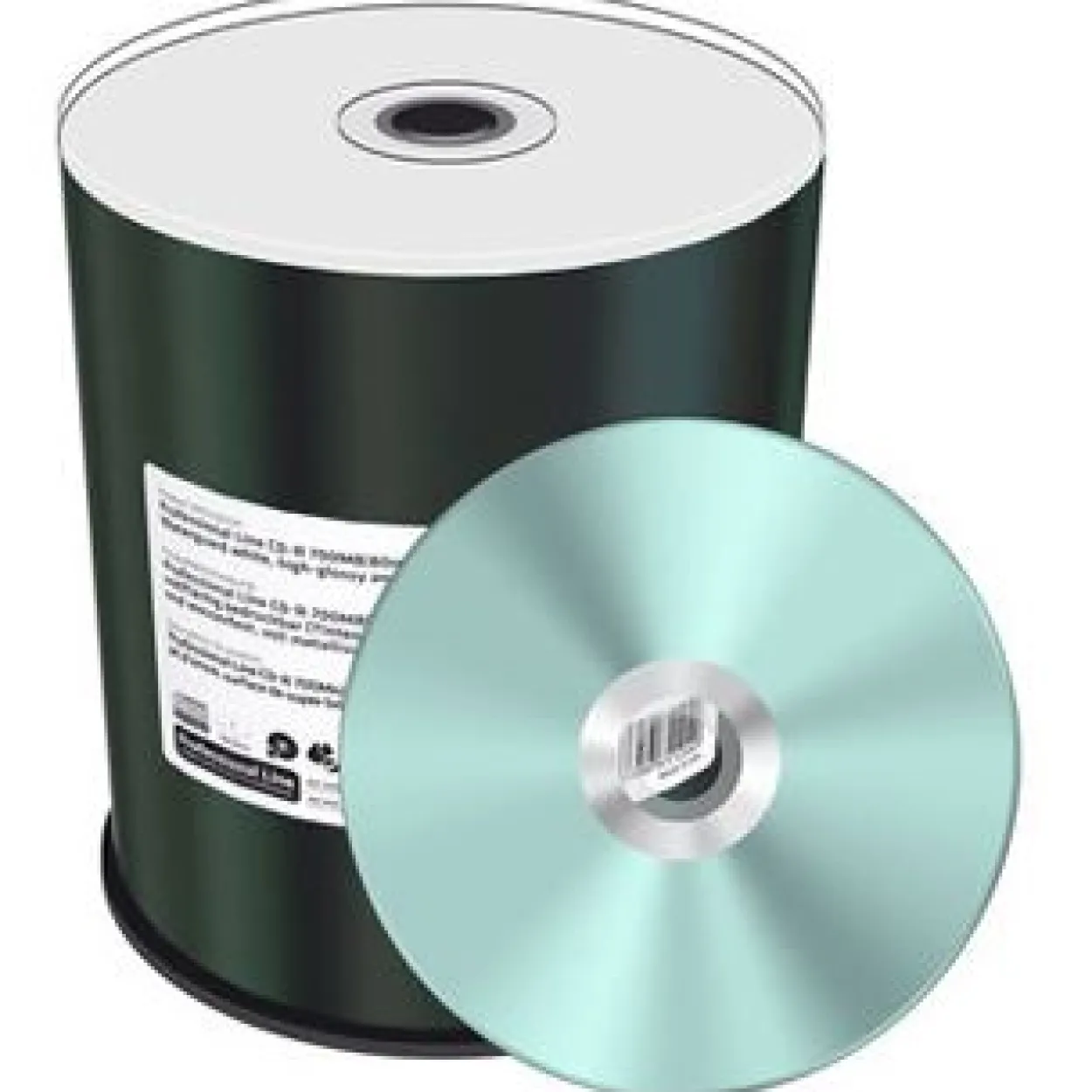 MediaRange CD-R 700MB 100pcs Waterguard weiß wasserfest