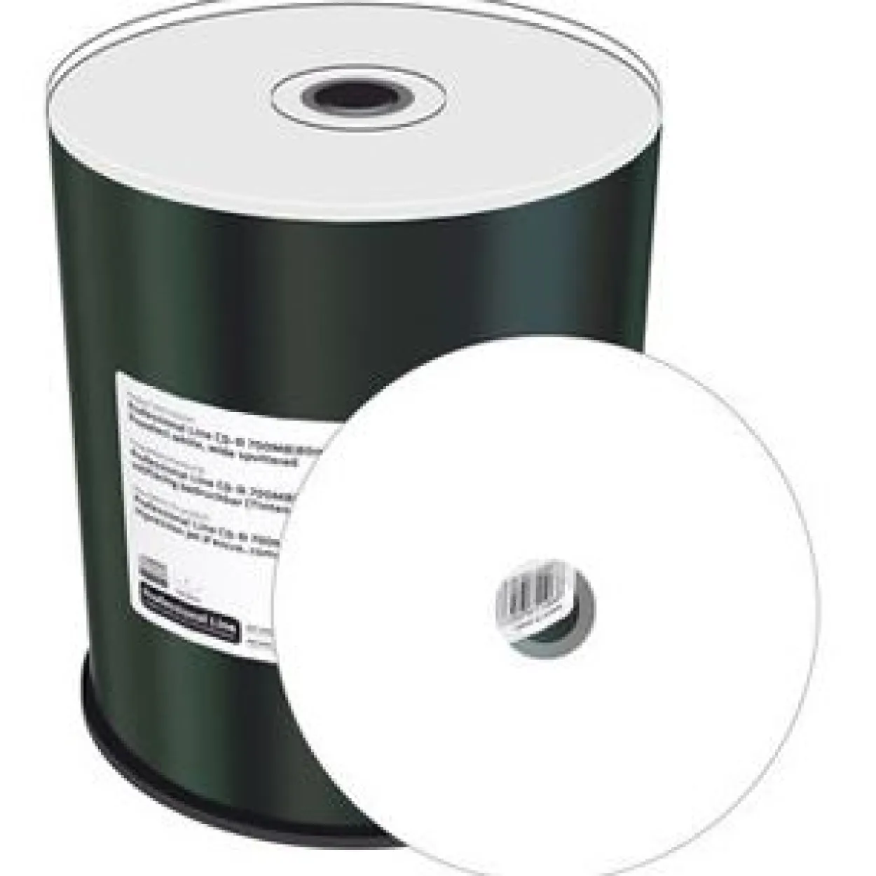 MediaRange CDR80 700MB 52x IW (100) CB MRPL501C Blu-ray Cake Box inkjet printab