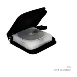 MediaRange CD Wallet für 24 CD/DVDs schwarz