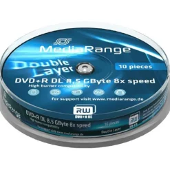 MediaRange DVD+R DL 8.5GB 8x (10) CB