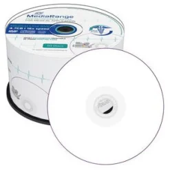 MediaRange DVD-R 4.7GB 120min 16x printable, 50er Cakebox Medical Line