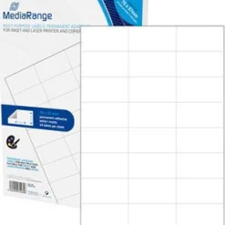 MediaRange Etiketten 70x37mm 1200 Stück weiß