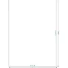 MediaRange Etiketten 210x297mm 50 Stück weiß