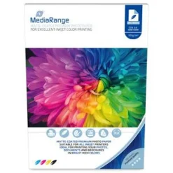 MediaRange Fotopapier DIN A4 matt 100 Blatt 105g