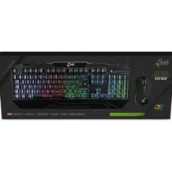 MediaRange Gaming-Set Tastatur 104 Tast + Maus 6-Tast (UK)