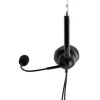 MediaRange Headset binaural Stereo USB 2.0 Schwarz