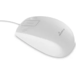 MediaRange kabelgeb. Opt. Hygiene-Maus, IP68, Sym, 1.5m, ws