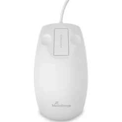 MediaRange kabelgeb. Opt. Hygiene-Maus, IP68, Sym, 1.5m, ws