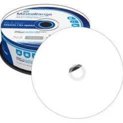 MediaRange MR515 BD-R 25GB 6x IW(25) BluRay Cake, Kapazität: 25GB