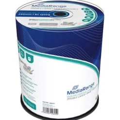 MediaRange MR471 DVD+R DL 8,5GB 8x IW(100) DVD DL Cake, Kapazität: 8,5GB