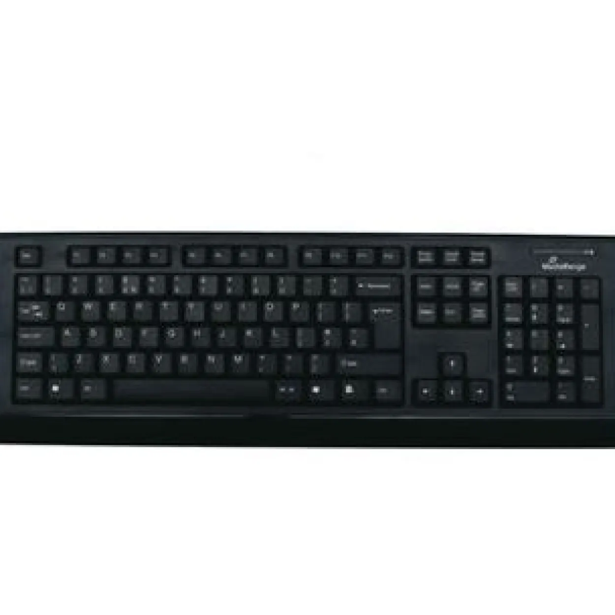 MediaRange Tastatur und Maus MROS104 Franzoesisch USB schwarz/grau