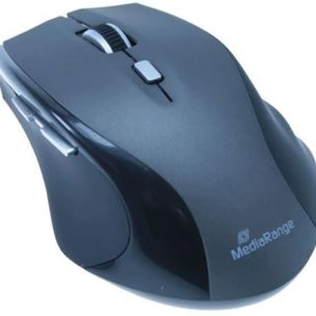 MediaRange Tastatur und Maus MROS104 Franzoesisch USB schwarz/grau
