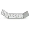 MediaRange Tastatur USB und Bluetooth Deutsch silber (kabellos)