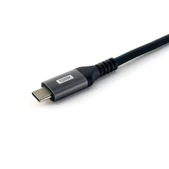 2.00m Equip USB Kabel 2.0 C -> C wink. St/St 2.00m 5A 480Mbps sw