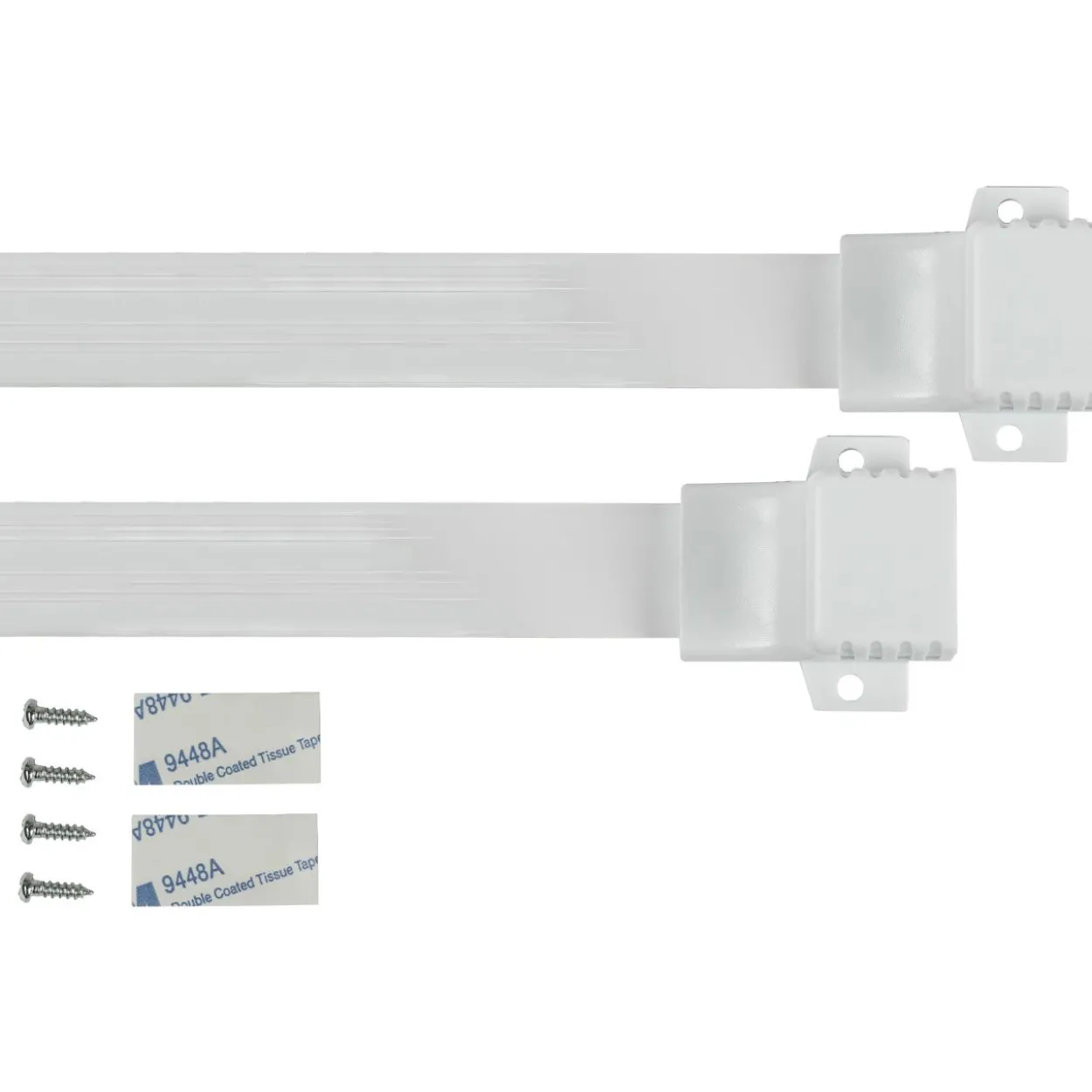 0.25m Good Connections RJ45 Fensterdurchführung High-Quality, weiss, Gesamtlänge inkl. Buchsen 30cm