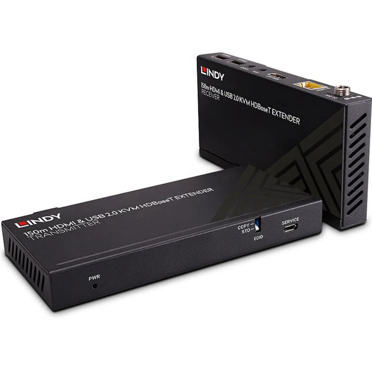 150.00m Lindy Cat.6 HDBaseT KVM Extender, HDMI 4K60, USB 2.0&IR