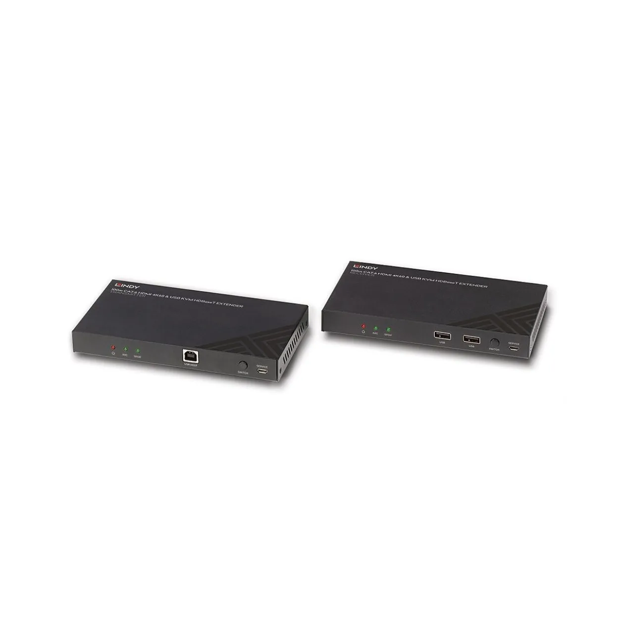 100.00m LINDY Cat.6 HDMI 4K60 HDBaseT KVM Extender