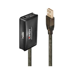 10m Lindy USB 2.0 Aktivverlängerungshub