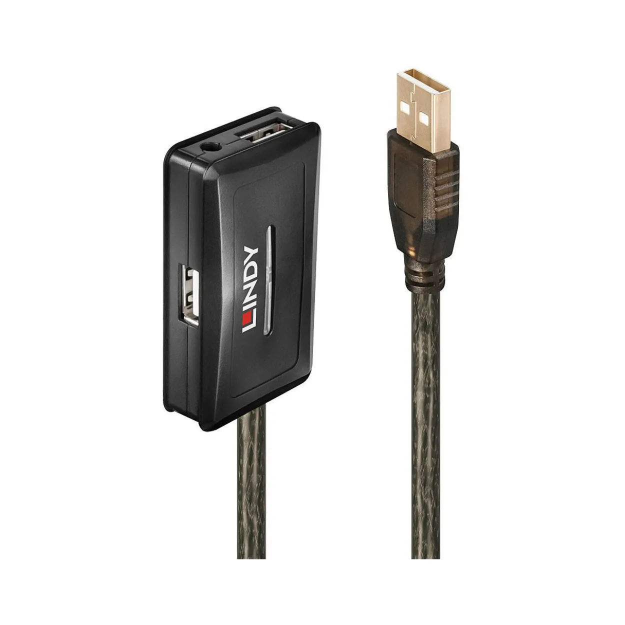 10m Lindy USB 2.0 Aktivverlängerungshub