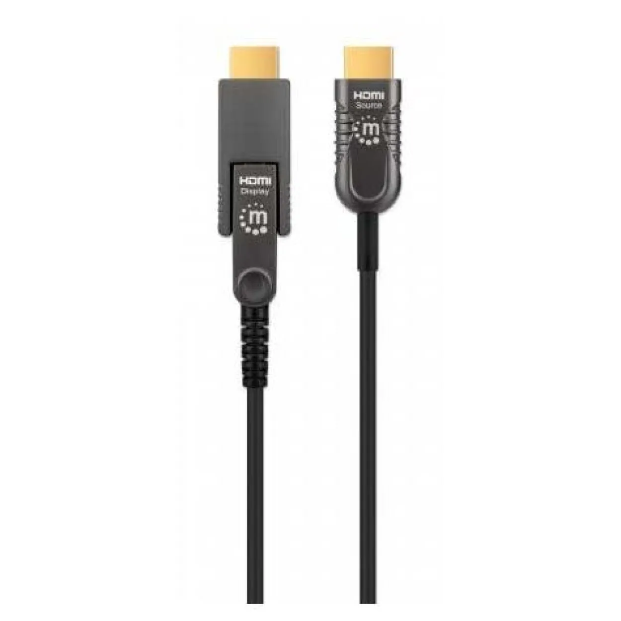 20.00m Manhattan HDMI LWL Stecker-Stecker/MicroHDMI St 4K@60Hz
