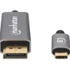 2.00m Manhattan 8K@60Hz USB-C auf DisplayPort 1.4 Adapterkabel 2m
