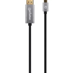 2.00m Manhattan 8K@60Hz USB-C auf DisplayPort 1.4 Adapterkabel 2m