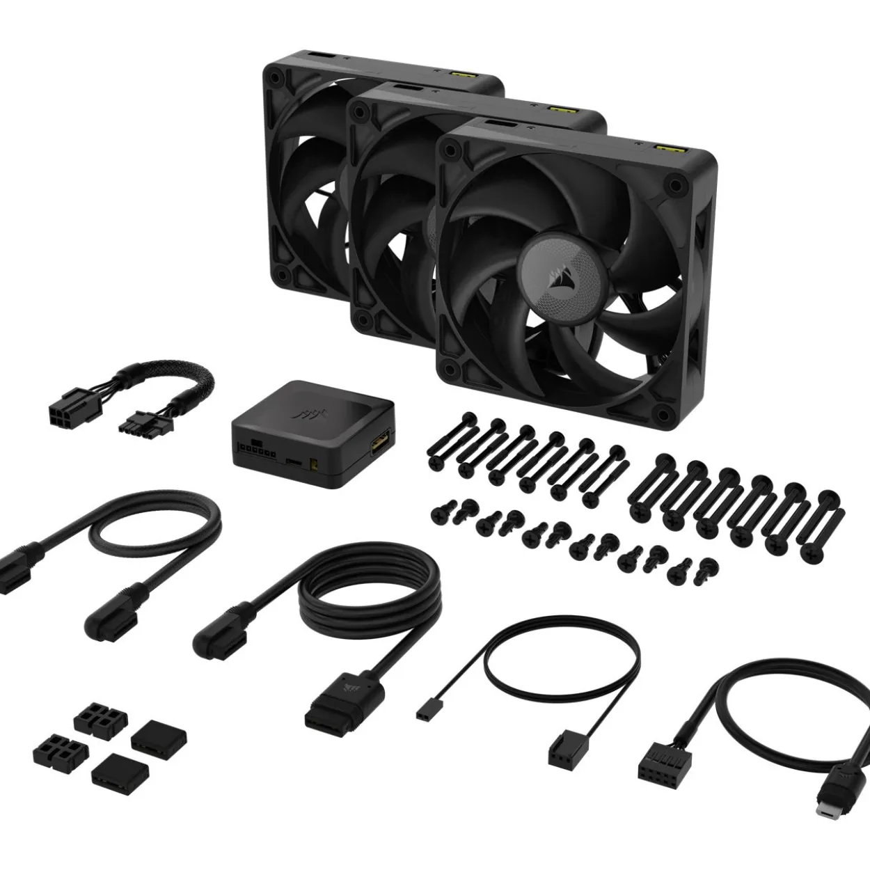 120mm Corsair iCUE Link RX120 MAX Starter Kit - Gehäuselüfter