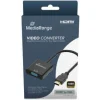 0.20m MediaRange HDMI auf VGA (HD15) Video Konverter, sw