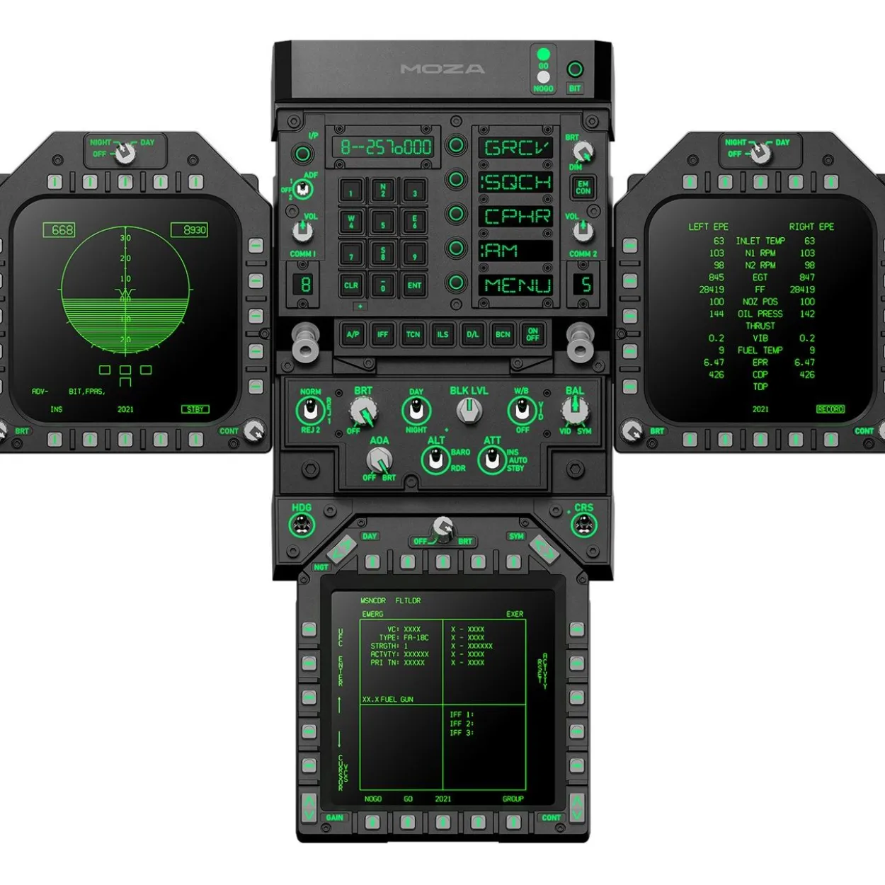 Moza Racing FMP18 Panel Bundle