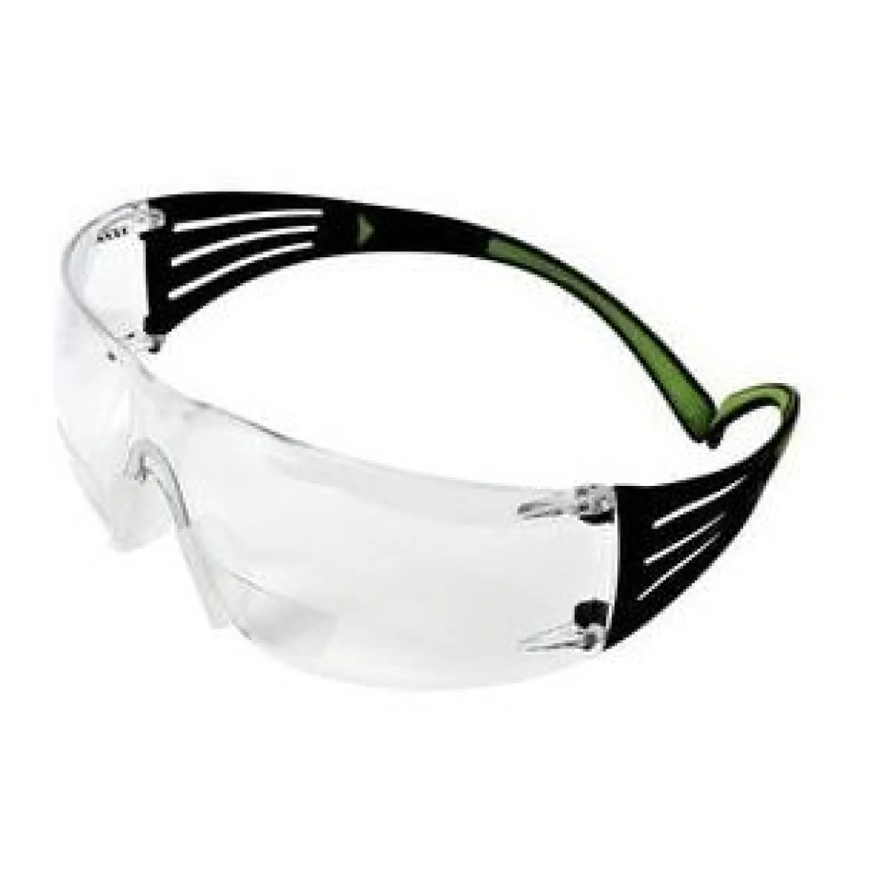 3M Schutzbrille SecureFitÖ 420 Dioptrien +2,0 lime, schwarz, 1 St.