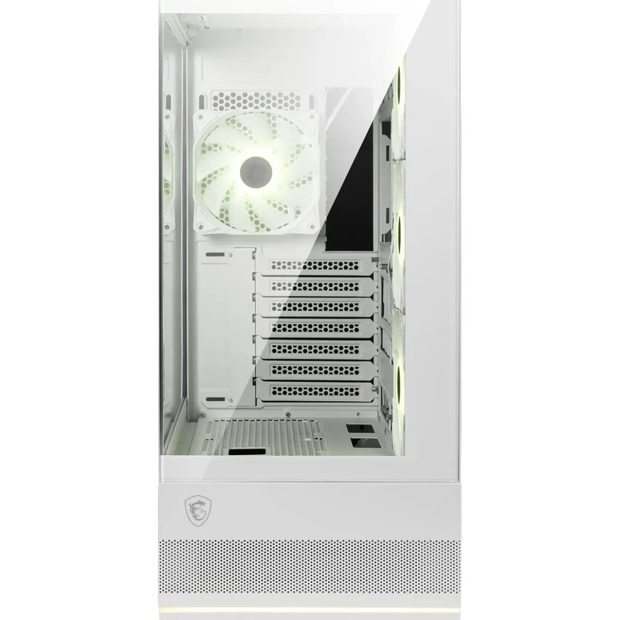 MSI MAG PANO 110R PZ Midi Tower ohne Netzteil weiss