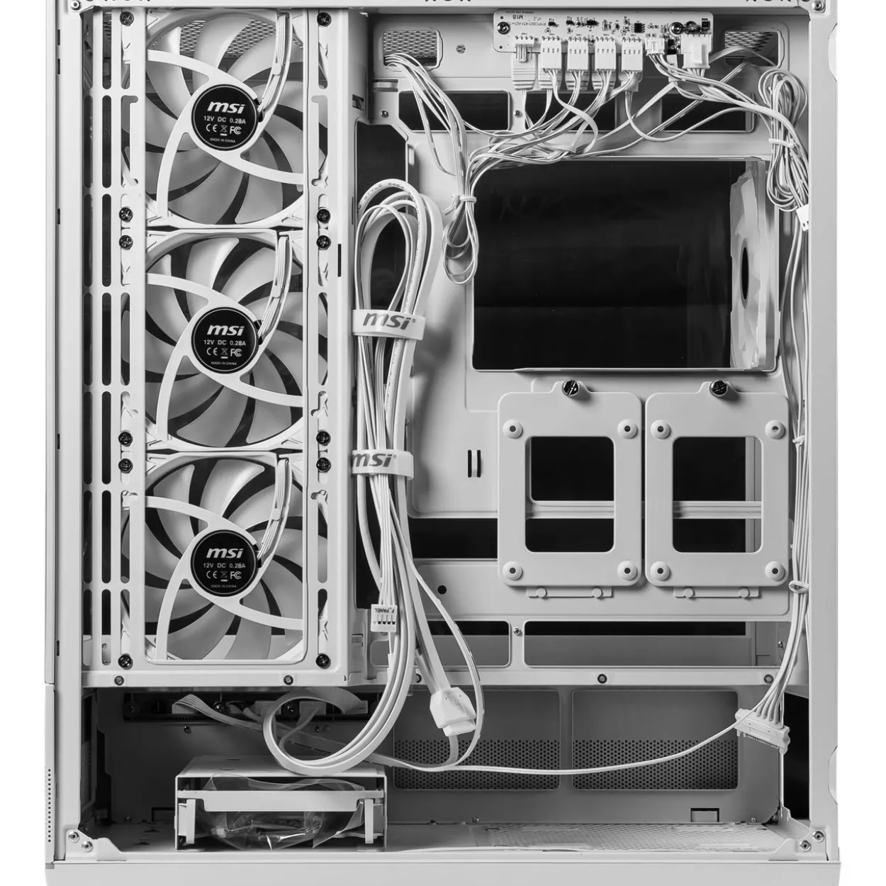 MSI MAG PANO 110R PZ Midi Tower ohne Netzteil weiss